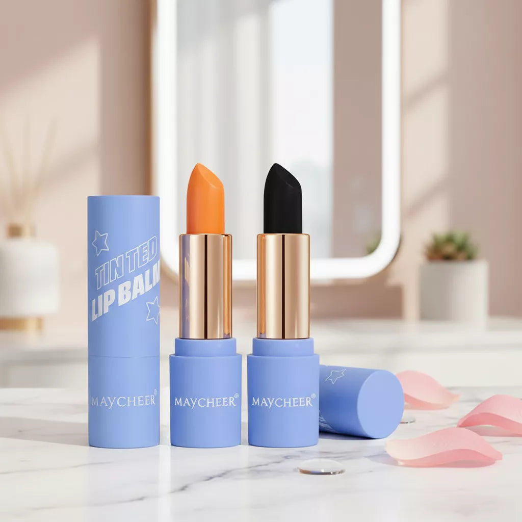 MAYCHEER Magic Lipstick - Long Lasting, Waterproof, Non-Stick & Moisturizing