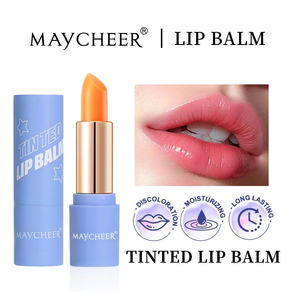 MAYCHEER Magic Lipstick - Long Lasting, Waterproof, Non-Stick & Moisturizing