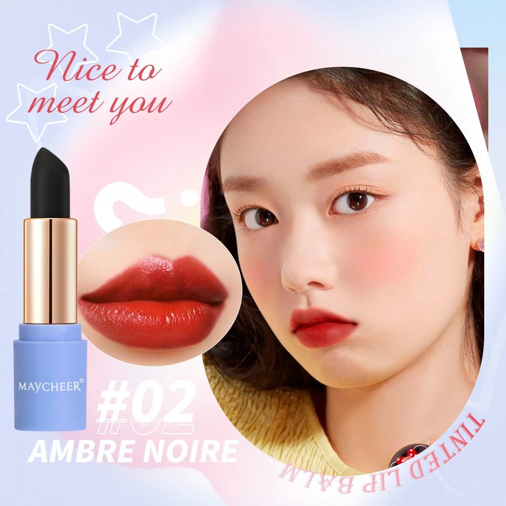 MAYCHEER Magic Lipstick - Long Lasting, Waterproof, Non-Stick & Moisturizing