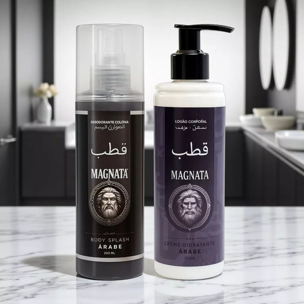Magnata Body Splash and Body Moisturizing Cream Kit – The Power of Arabic Perfumery - 200ml each