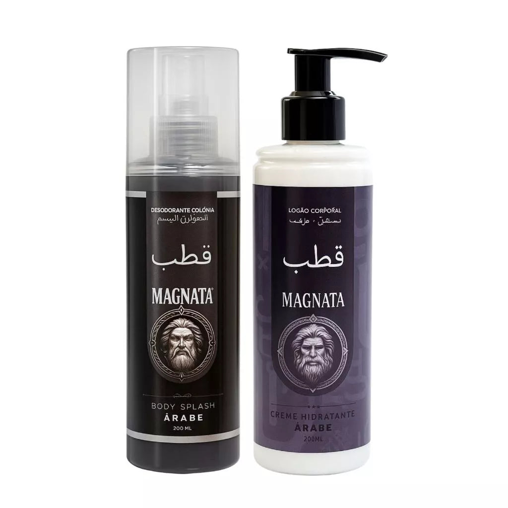 Magnata Body Splash and Body Moisturizing Cream Kit – The Power of Arabic Perfumery - 200ml each