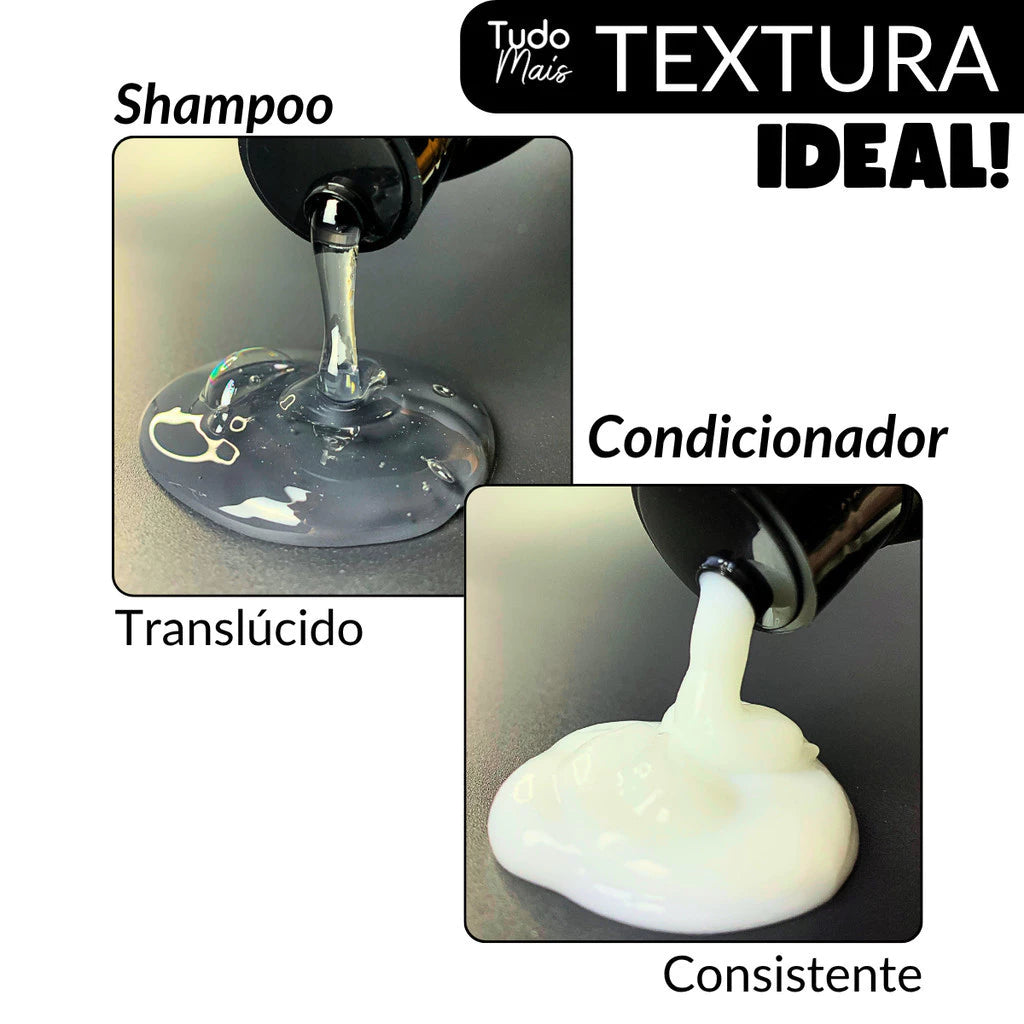 Kit Tratamento Condicionador Shampoo Cabelo E Barba Masculino Maycrene 500ml