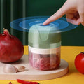 Mini Processador Triturador Sem Fio Elétrico 250ML para Alho, Gengibre e Legumes