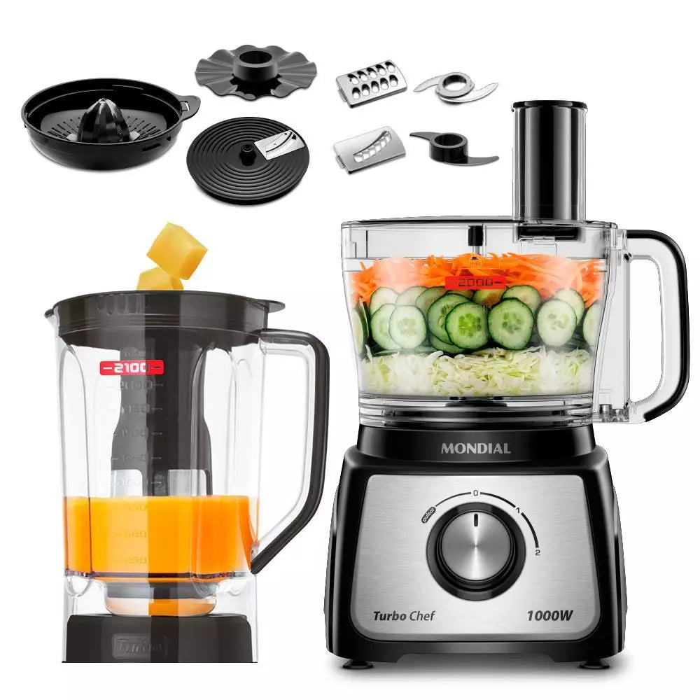 Multiprocessador Britânia Multifunções 5 em 1 1300W BMP2000