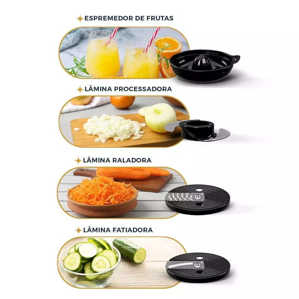 Multiprocessador Britânia Multifunções 5 em 1 1300W BMP2000