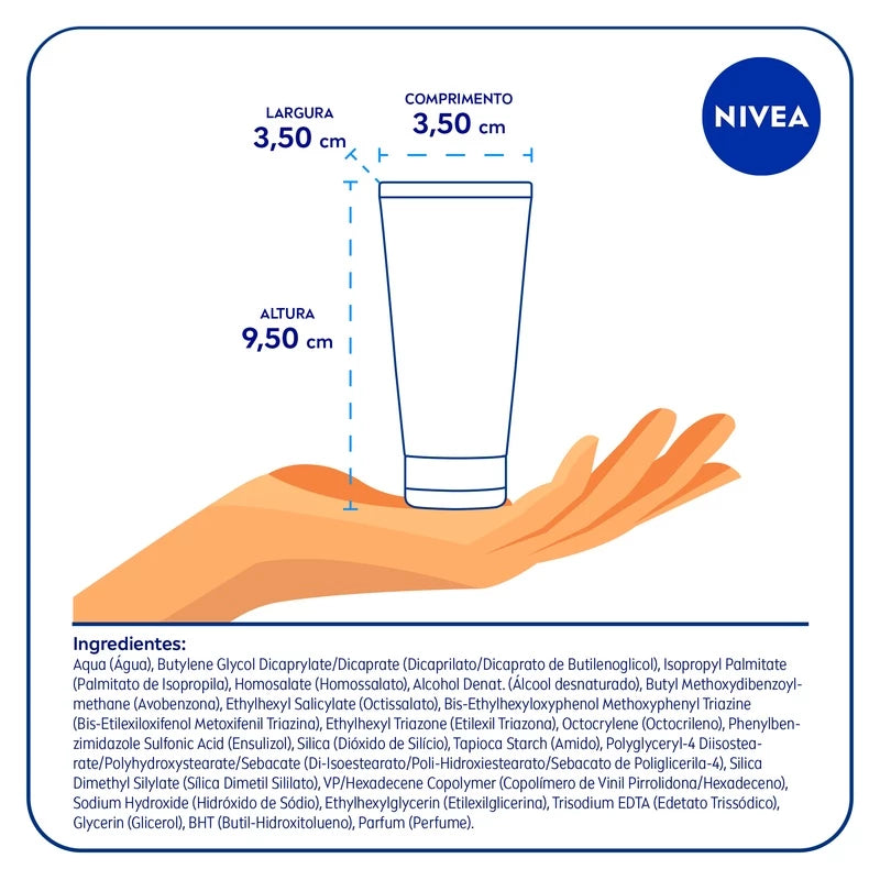 NIVEA SUN Dry Touch Anti-Aging Facial Sunscreen SPF 70 40ml