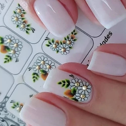 Nail 60 3D Nail Sticker 5D Handmade Type Hands and Feet PRE READY - Alemay and GViana 30 PAIR Nails