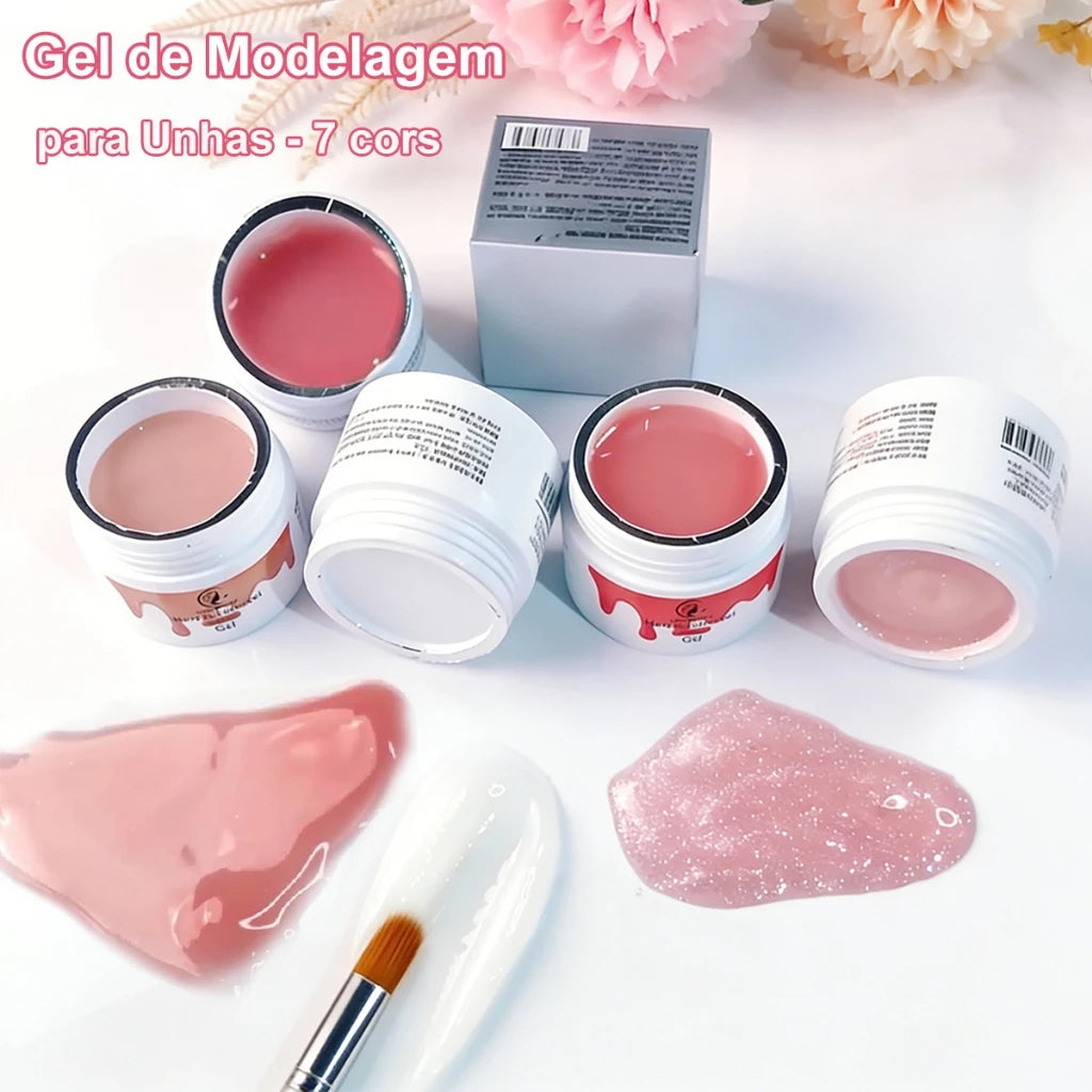 Nail Builder Gel 15g UV LED - Hard Builder Gel for Extension and Shaping YOREAL