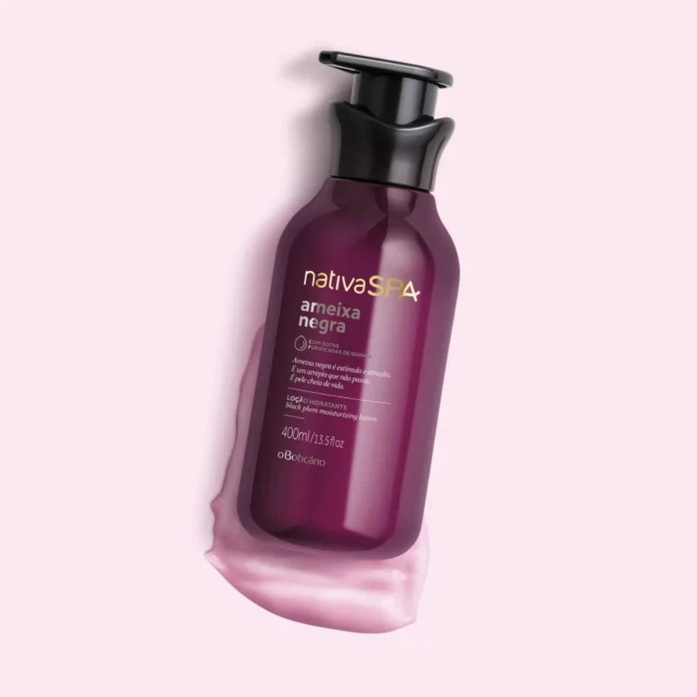 Nativa Spa Black Plum Moisturizing Deodorant Body Lotion 400ml
