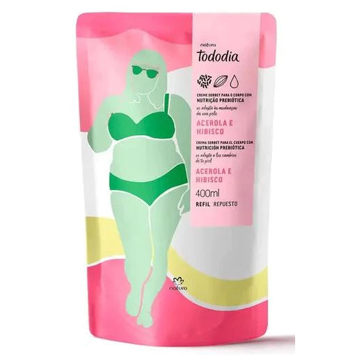 Natura Tododia Body Moisturizing Cream Refill 400ml - Choose your Fragrance