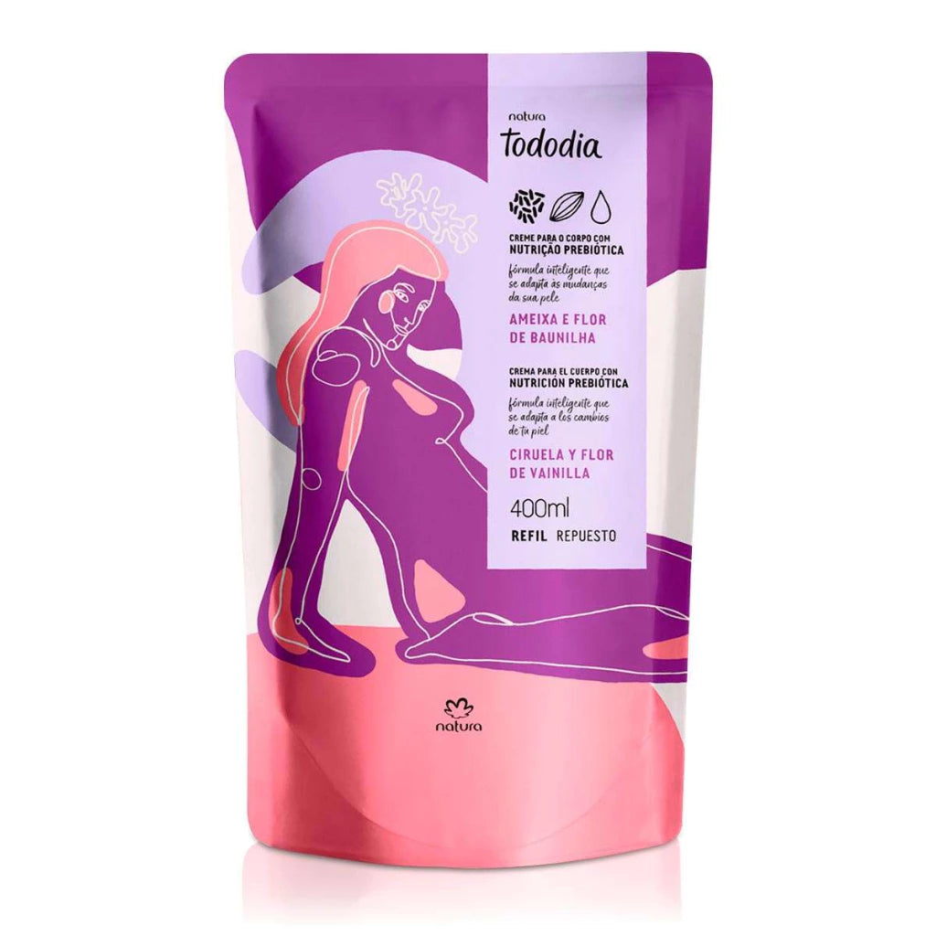 Natura Tododia Body Moisturizing Cream Refill 400ml - Choose your Fragrance