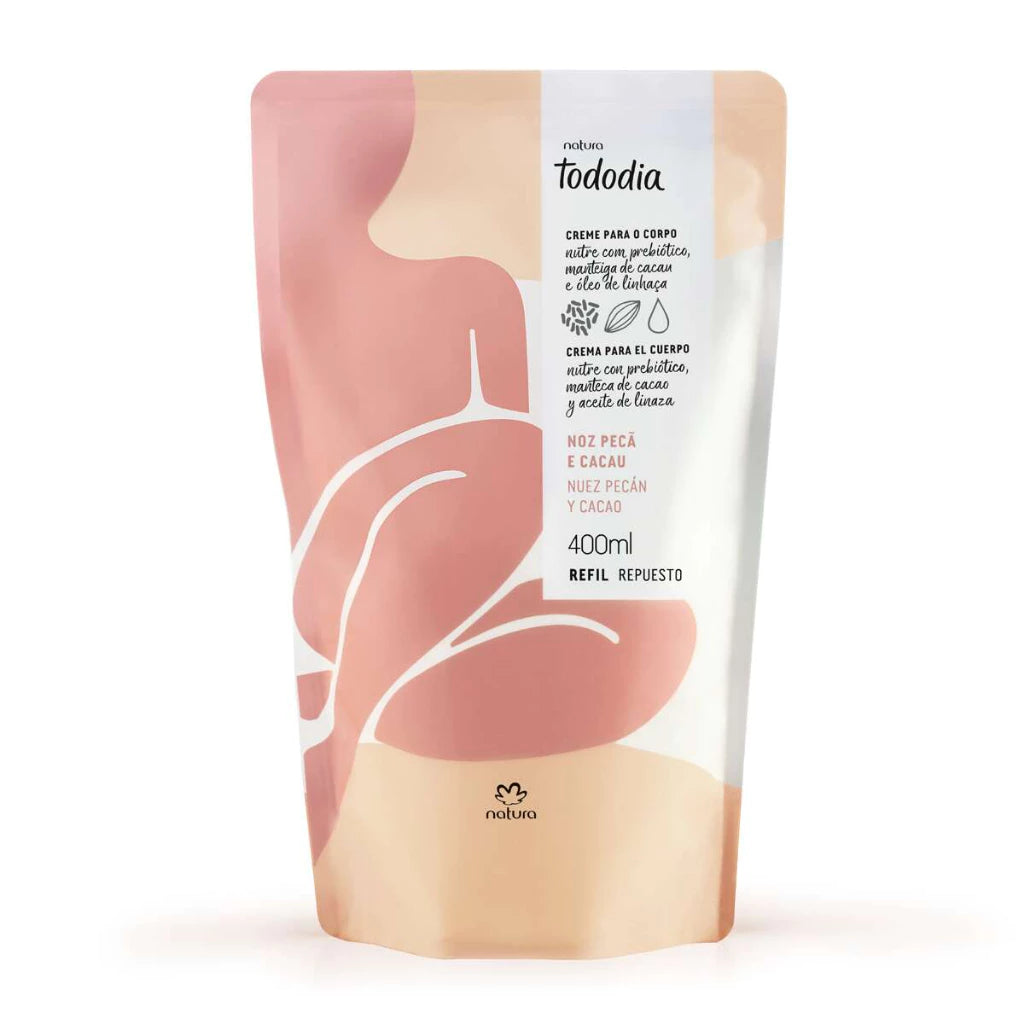 Natura Tododia Body Moisturizing Cream Refill 400ml - Choose your Fragrance
