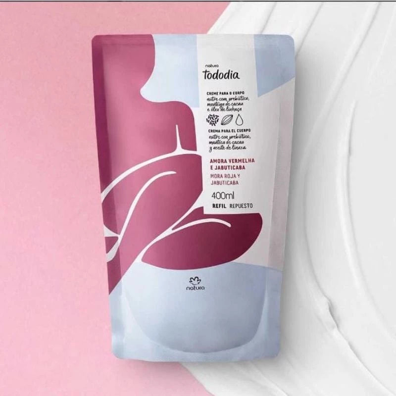 Natura Tododia Body Moisturizing Cream Refill 400ml - Choose your Fragrance