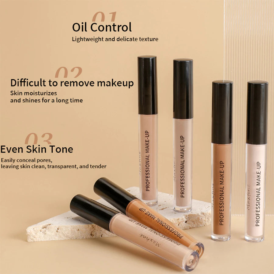 Corretivo Líquido Matte Nude - Alta Cobertura, Hidratante e Waterproof Longa Duração