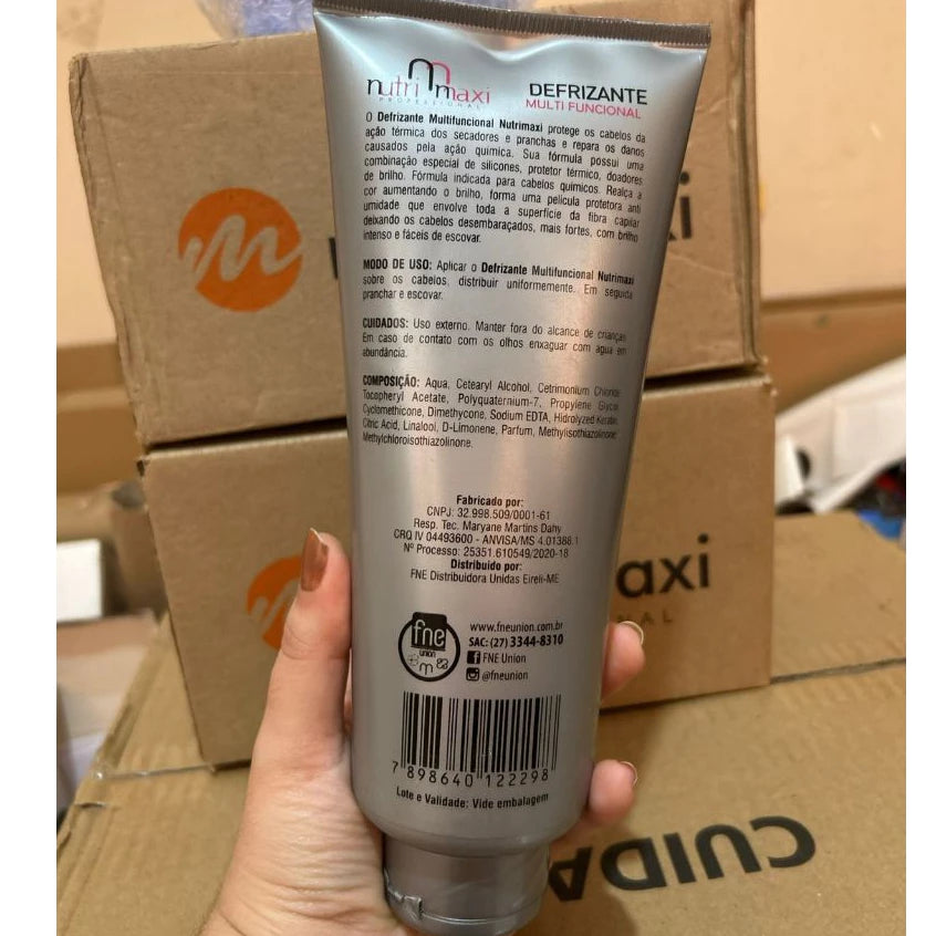Nutri Maxi Professional Anti-Frizz Finishing Defrizzer Thermal Protector 500ml