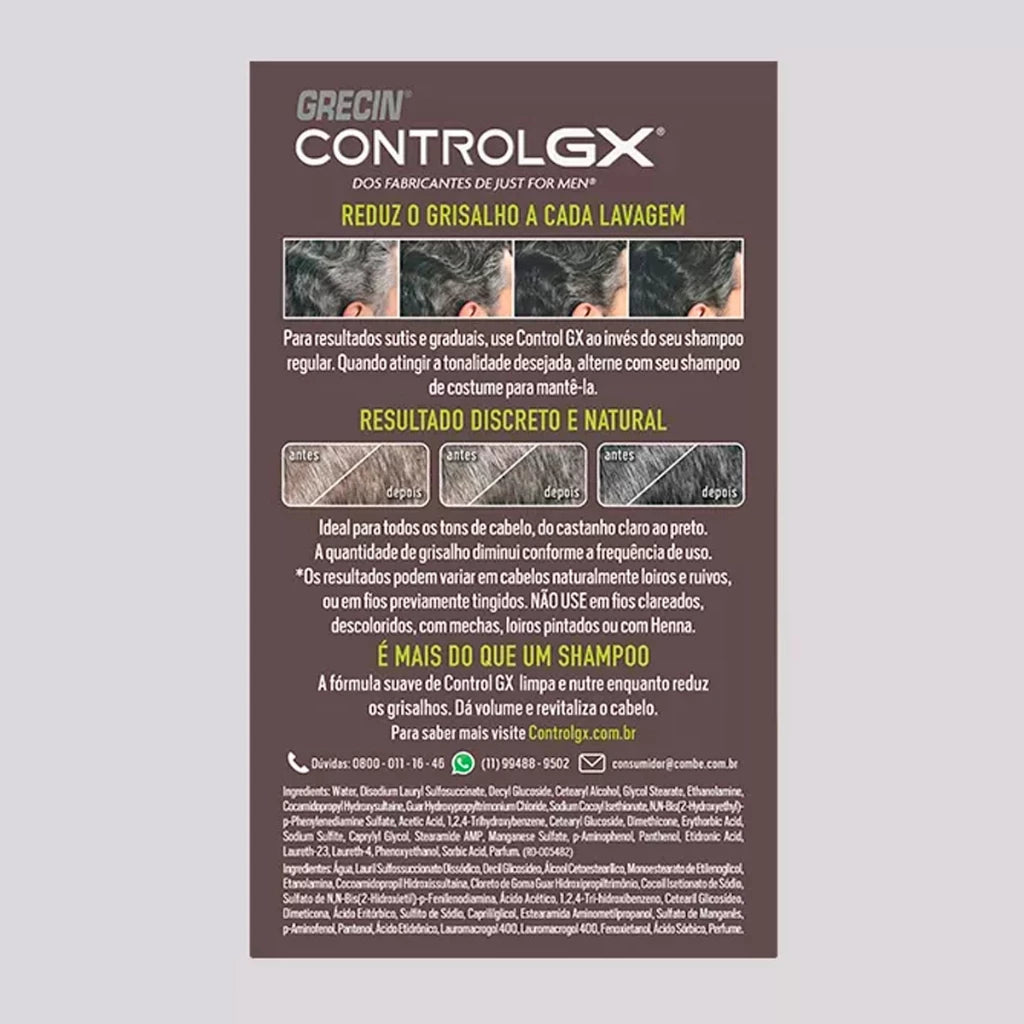 CONTROL GX GRECIN HAIR REDUCING SHAMPOO 118ML