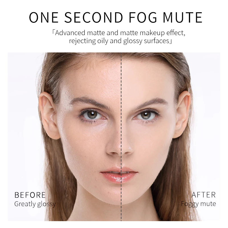 Oil Control Setting Powder, Lightweight and Breathable, Natural Nude Makeup, Long-Lasting Smooth Finish, Purple