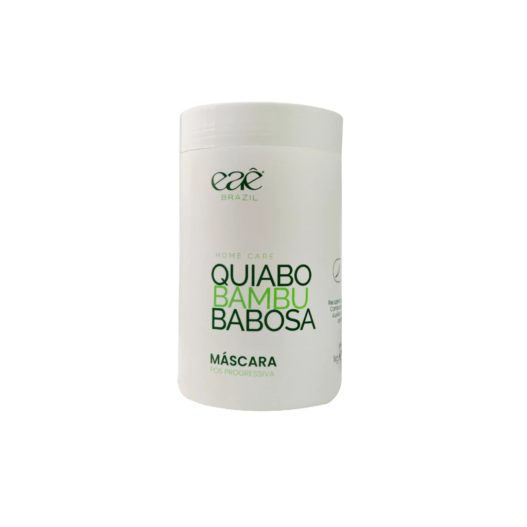 Eaê! Máscara Quiabo, Bambu & Babosa 1kg – Bomba de Nutrientes 9 Benefícios para o Cabelo