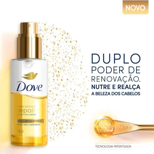 Óleo E Sérum Bifásico Dove Bond Intense Repair Spray 110ml