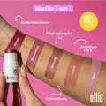 Ollie 3 in 1 Stick - Blush, Lipstick and Eyeshadow SPF 95