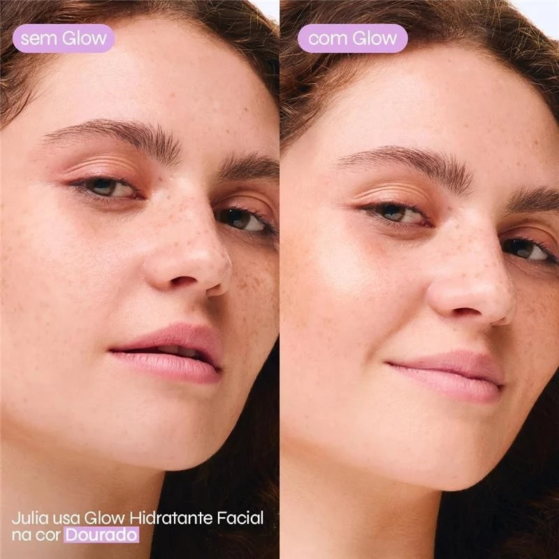 Ollie Glow Hidratante Facial FPS50 - Bronze