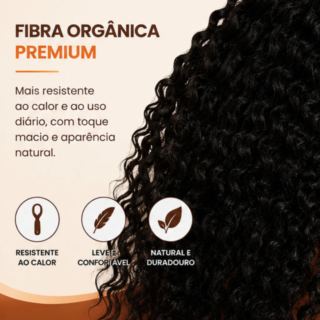 Organic Crochet Hair Plus 80cm 320g African Beauty Curly