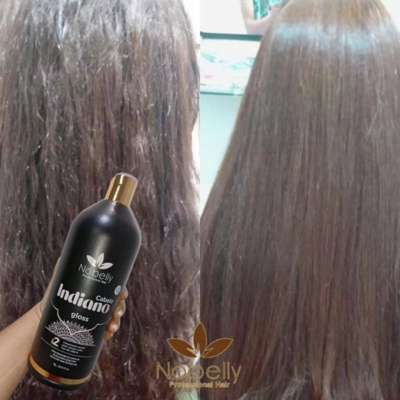 Organic Indian Progressive Formaldehyde-Free Single Step 100% Smooth Gloss