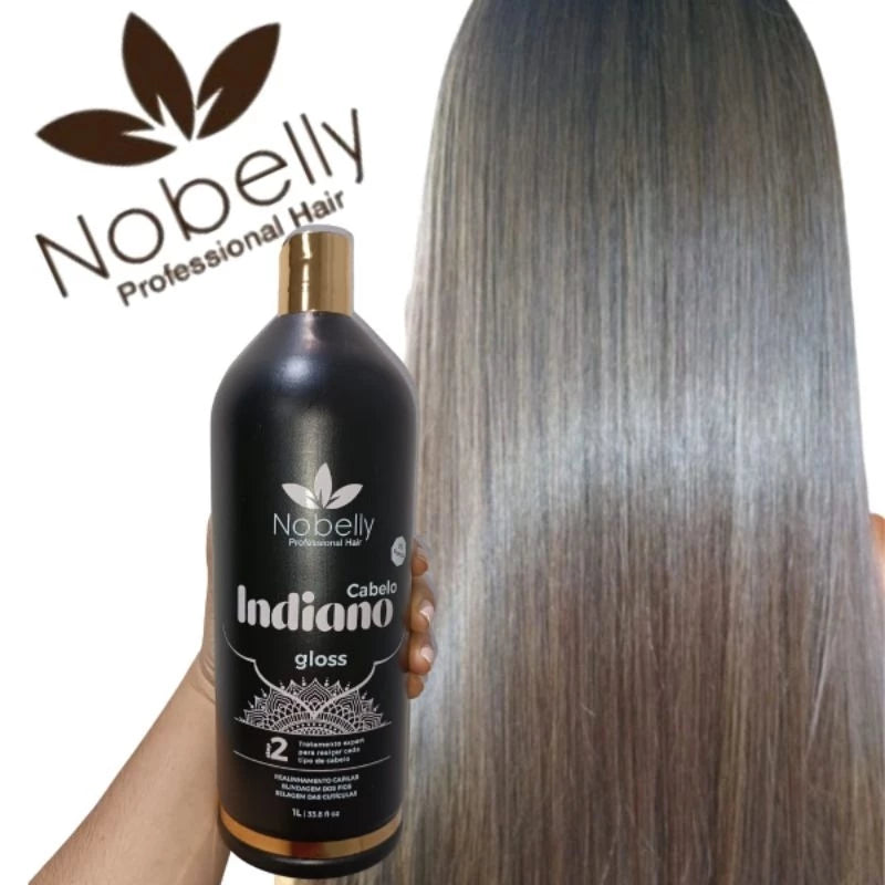 Organic Indian Progressive Formaldehyde-Free Single Step 100% Smooth Gloss