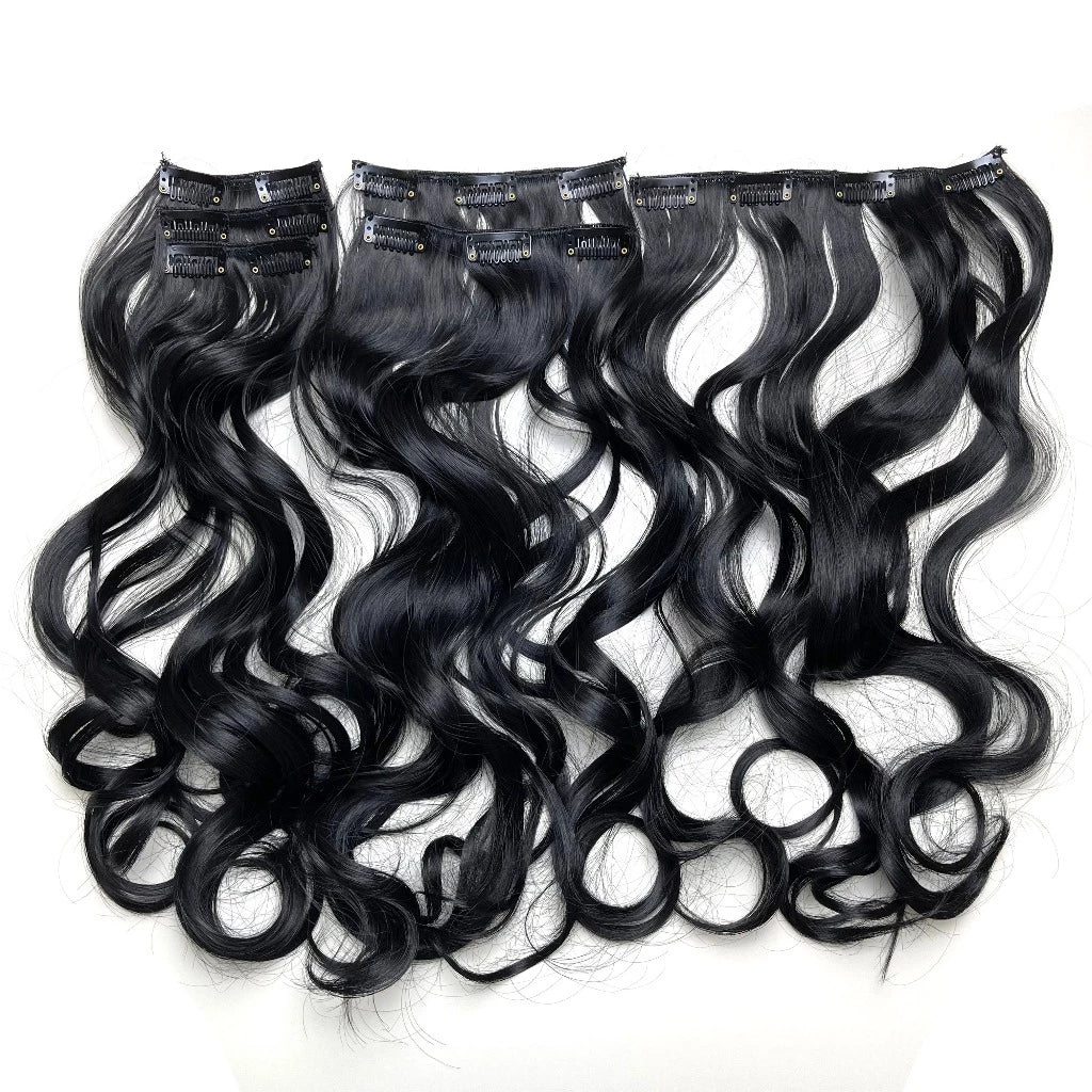 Organic Tic Tac Wavy Hair 6 Ply 60cm No Shine