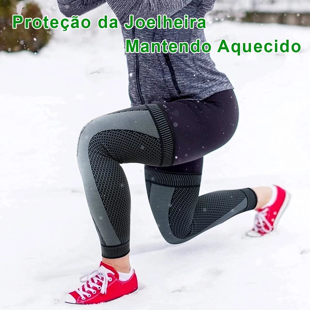 Orthopedic Compression Knee Brace Thermal Sock Pain Relief Absorbs Sweat Stimulates Circulation Fitness Cycling Crossfit