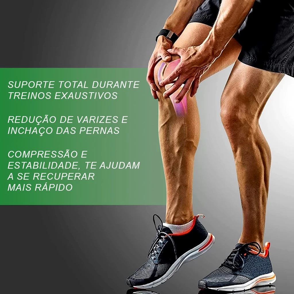 Orthopedic Compression Knee Brace Thermal Sock Pain Relief Absorbs Sweat Stimulates Circulation Fitness Cycling Crossfit