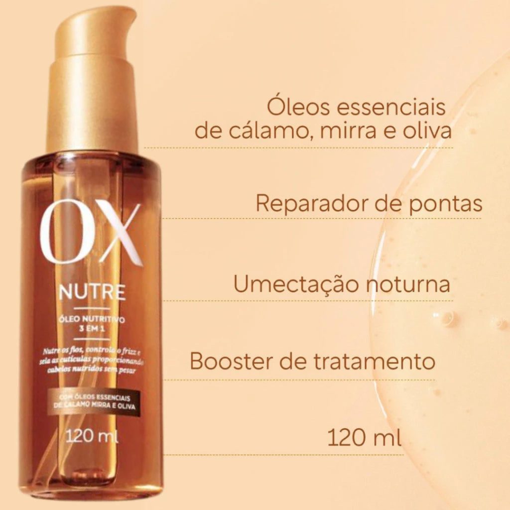 Ox Nutre 3-in-1 Nourishing Oil 120ml