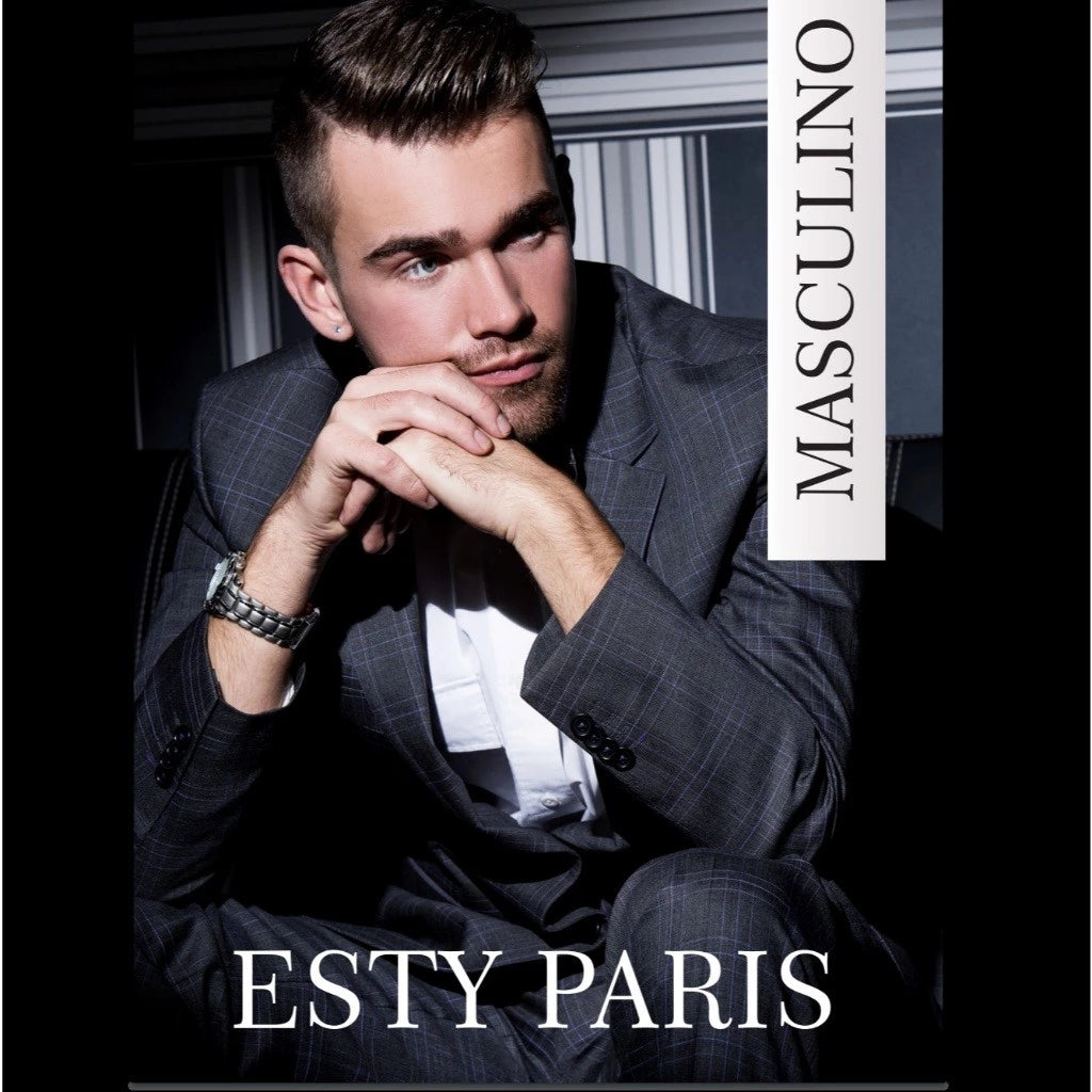 PERFUME ESTY PARIS 313 MEN 100 ML - Amadeirado Amber - Perfume Masculino