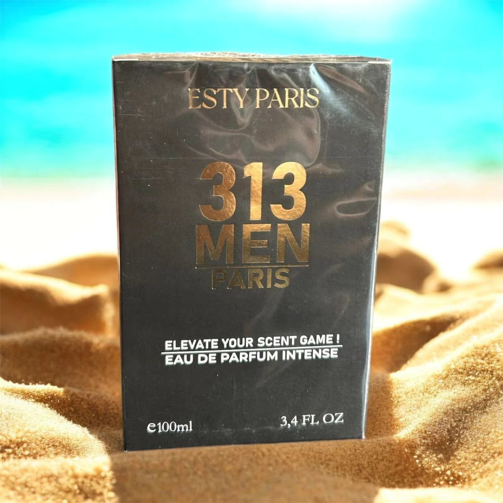 PERFUME ESTY PARIS 313 MEN 100 ML - Amadeirado Amber - Perfume Masculino