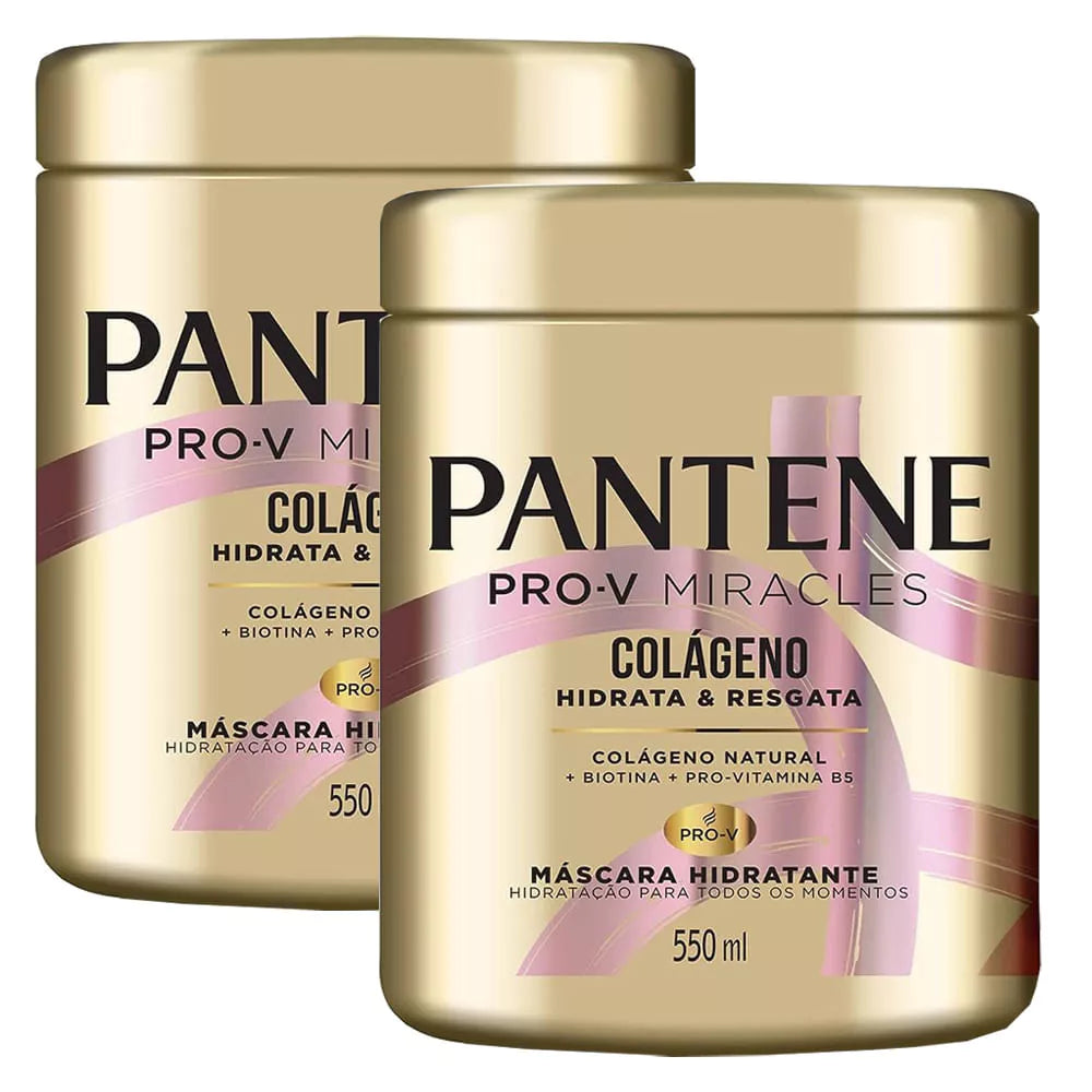 Pantene Collagen Treatment Masks Kit 2 550ml