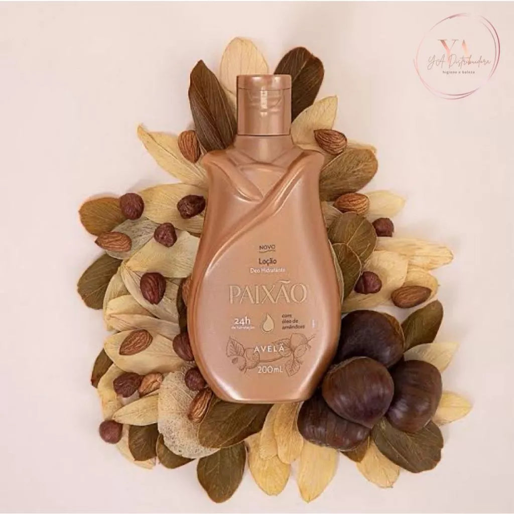 Passion Hazelnut Kit – Moisturizing Lotion 200ml + Body Oil 100ml