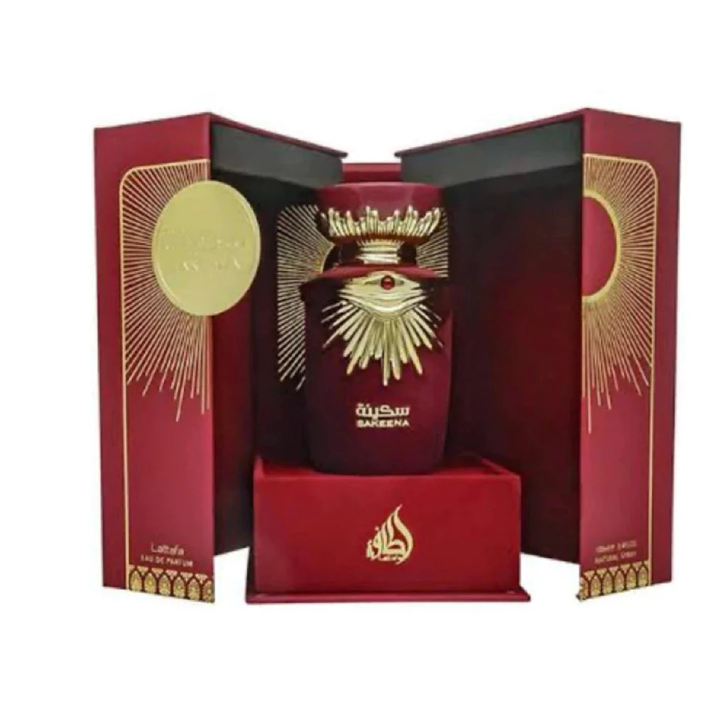 Perfume Sakeena Lattafa EDP 100 ML Feminino Original
