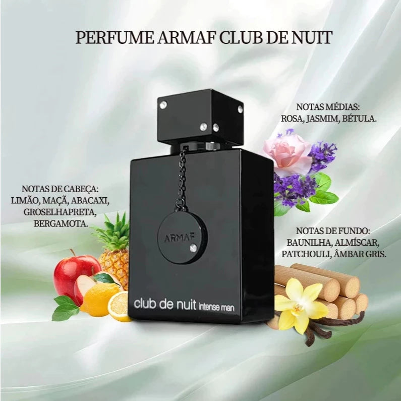 Perfume Árabe Armaf Club De Nuit Intense Eau De Toilette Masculino 105ml