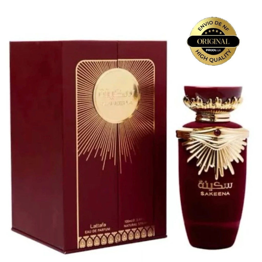 Perfume Sakeena Lattafa EDP 100 ML Feminino Original