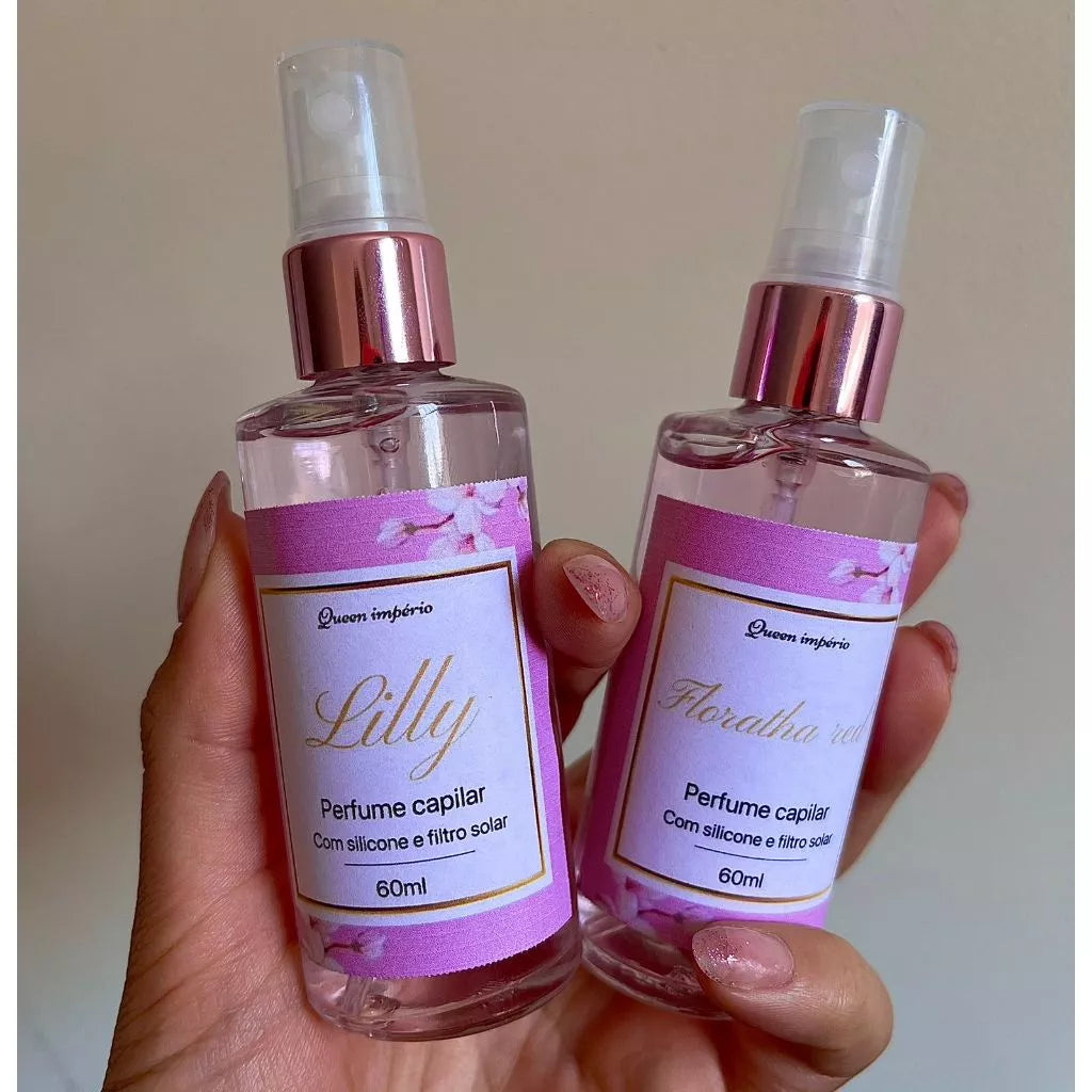 Perfume capilar com silicone e filtro solar 60ml