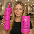 Professional Reconstruction Fattening Hair 1 Kg Shampoo and Mask Hair Schedule