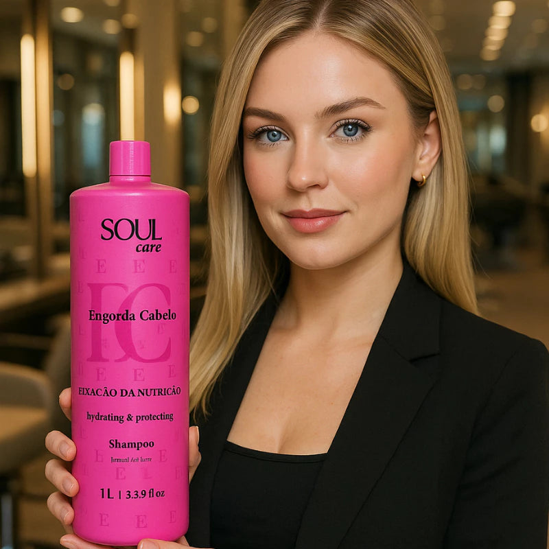Professional Reconstruction Fattening Hair 1 Kg Shampoo and Mask Hair Schedule