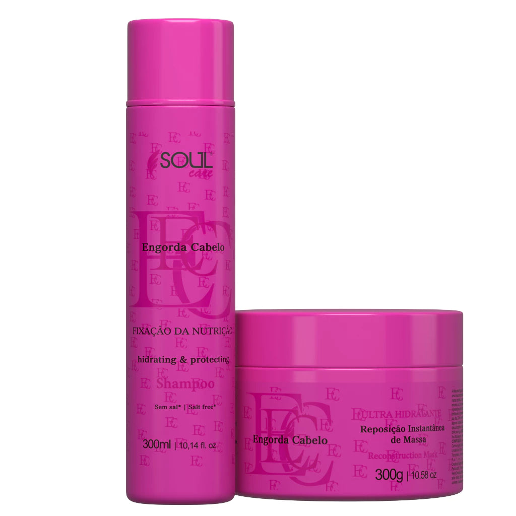 Professional Reconstruction Fattening Hair 1 Kg Shampoo and Mask Hair Schedule