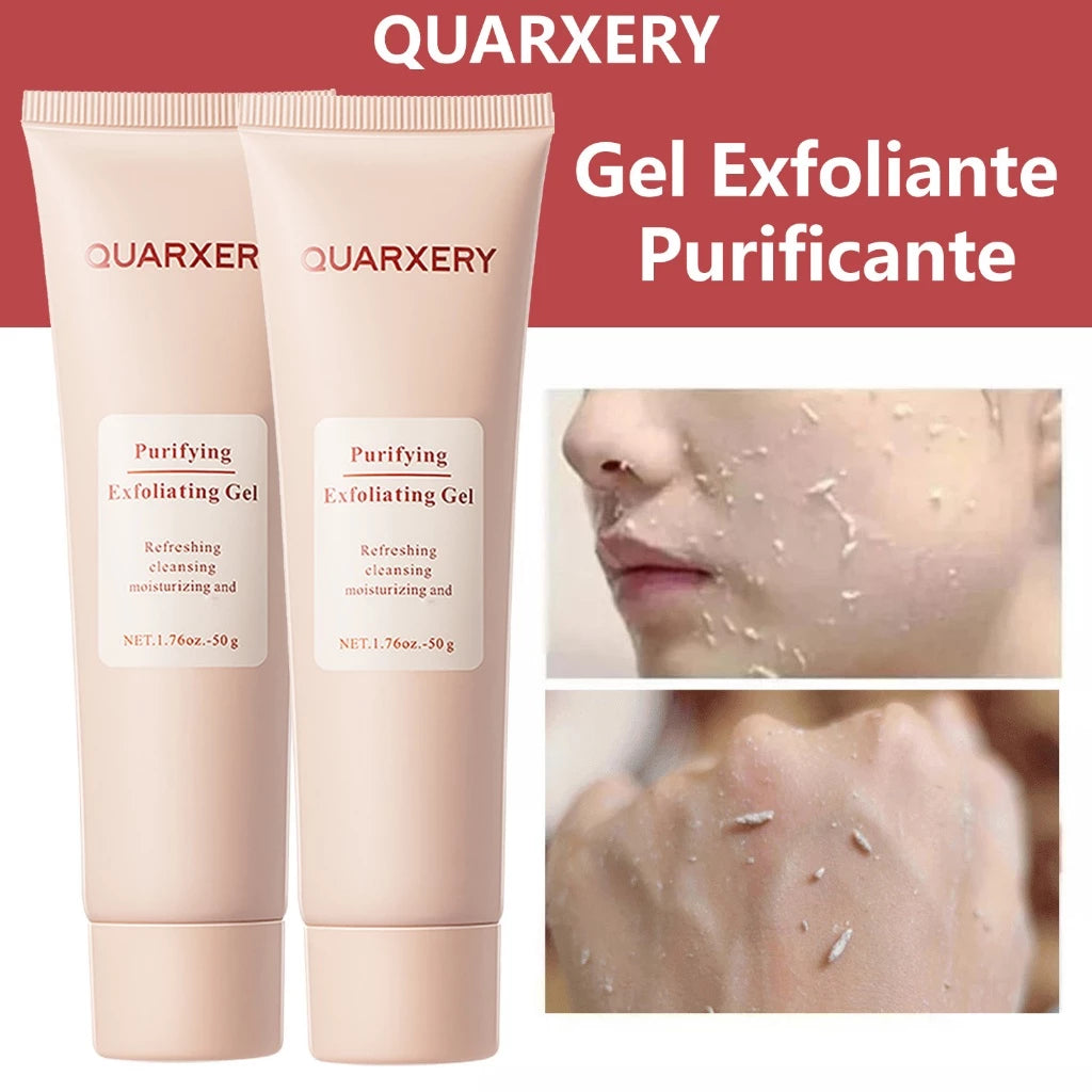 QUARXERY Esfoliante Facial e Corporal - Gel de Limpeza Purificante