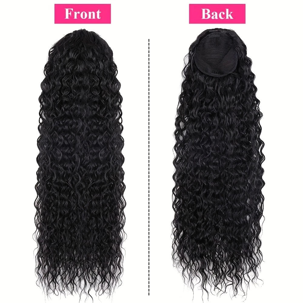 Rabo de Cavalo Cacheado Deep Wave Bio Orgânico Hair Aspecto Humano