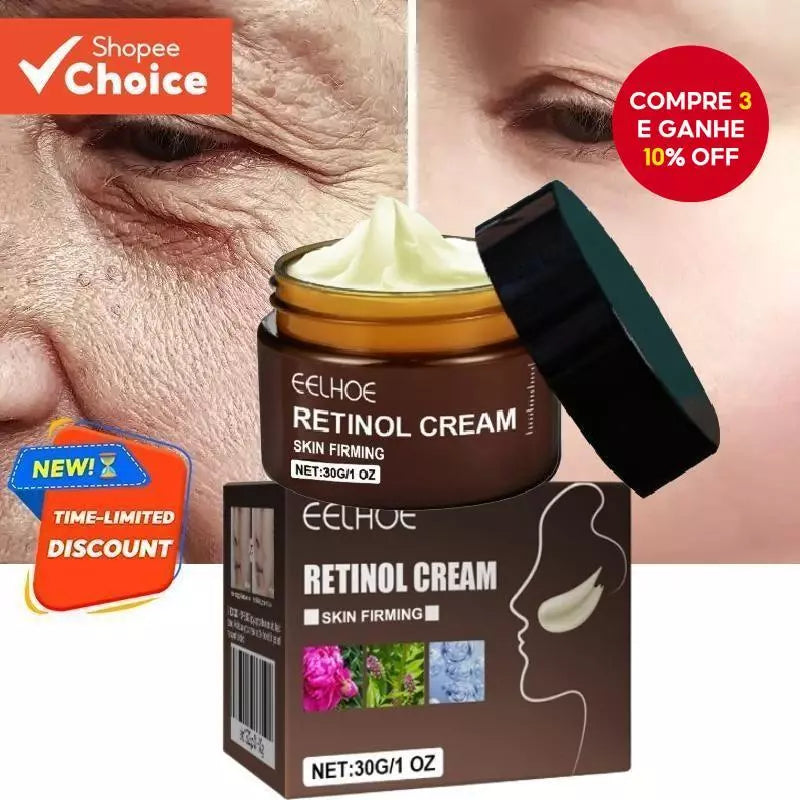 Retinol Anti-Aging Moisturizing Cream – Triple Action Firming, Lifting and Brightening Facial Care