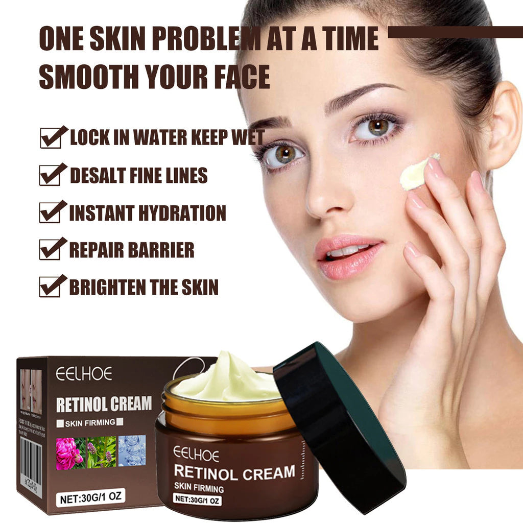 Retinol Anti-Aging Moisturizing Cream – Triple Action Firming, Lifting and Brightening Facial Care