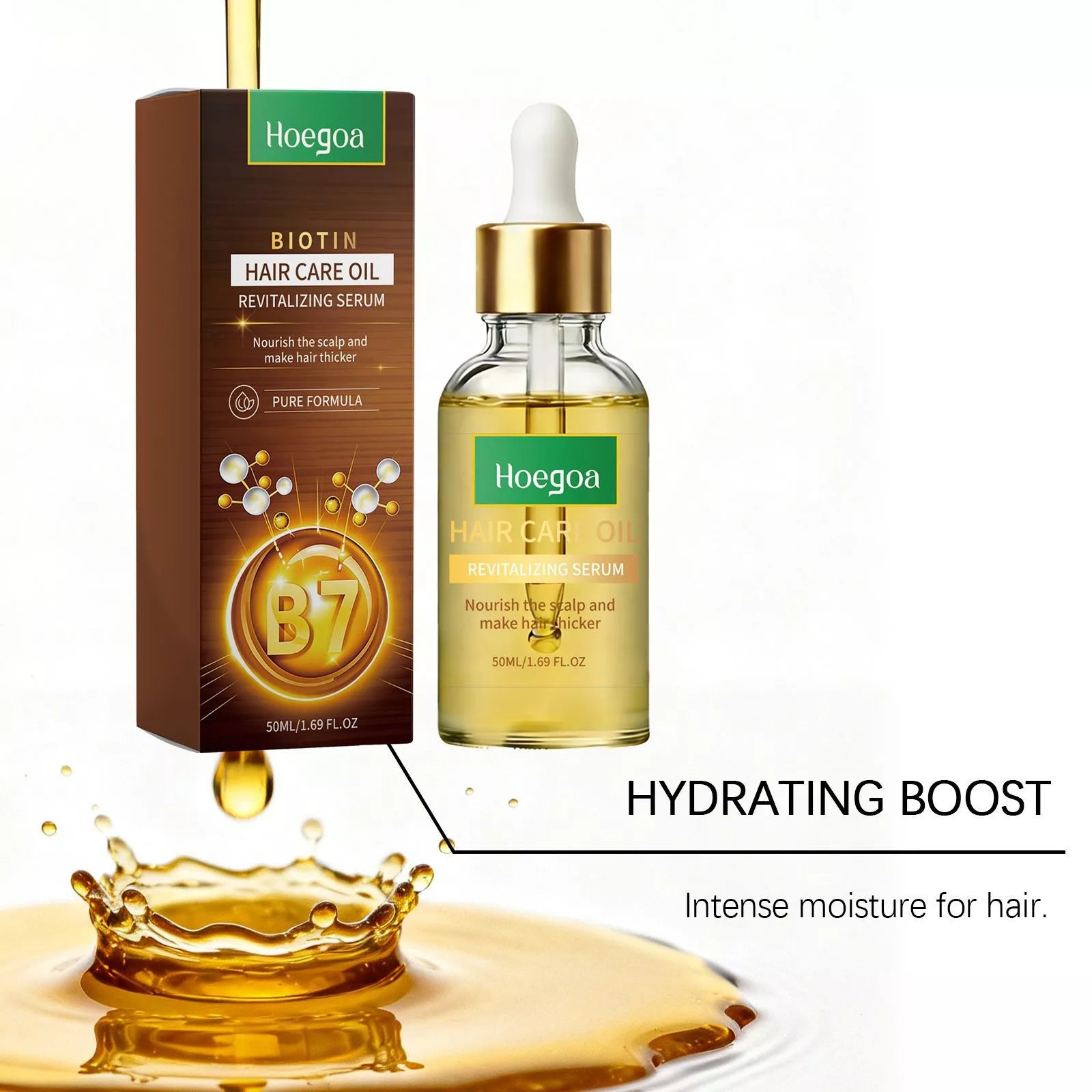 Rosemary Hair Growth Serum 50ml Scalp Treatment For Thicker And Fuller Care Oil All Hair Types