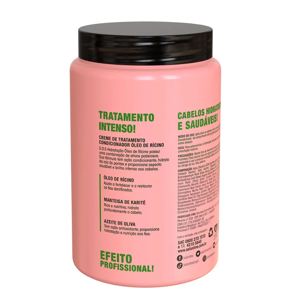 Salon Line S.O.S Hydration Mask with Castor Oil 1kg