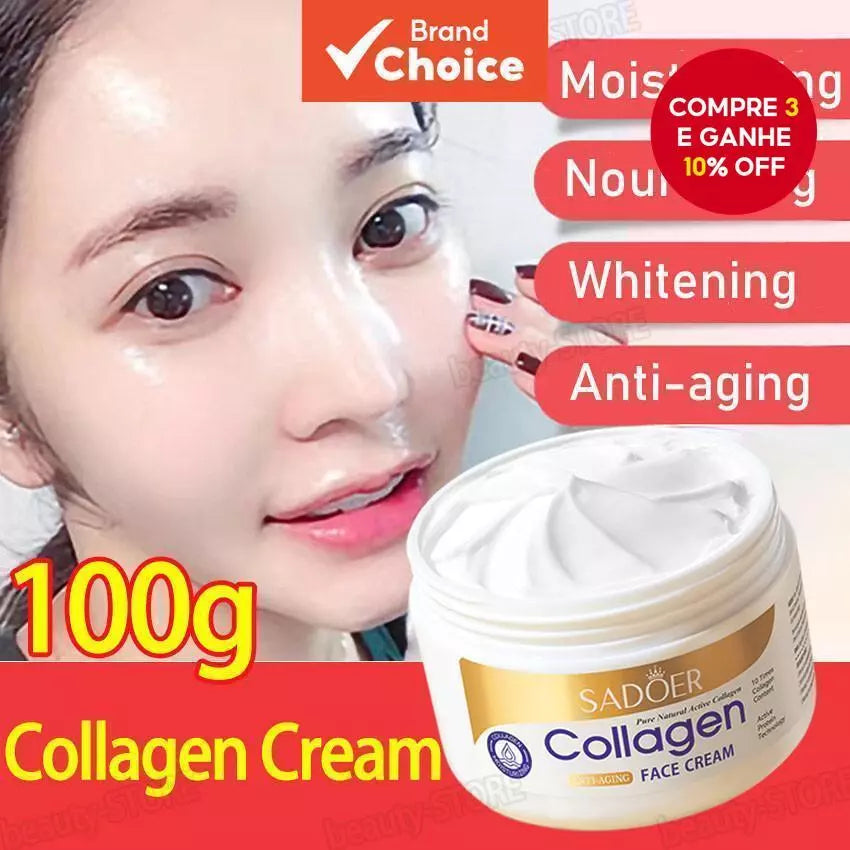ADOER Collagen Cream – Anti-Aging, Skin Lightening, Dark Spots & Moisturizing